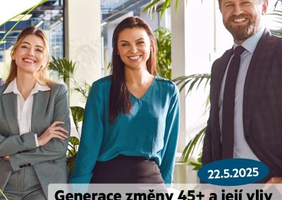 Generace změny 45+ a její vliv na rozvoj a inovace ve firmách
